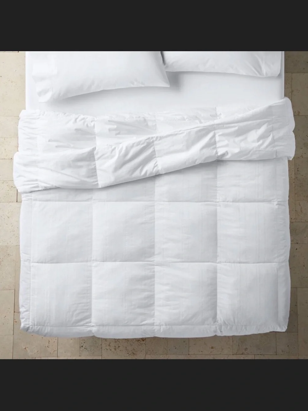 Casaluna All Seasons Weight Down Comforter King White 600 Duck Down Fill